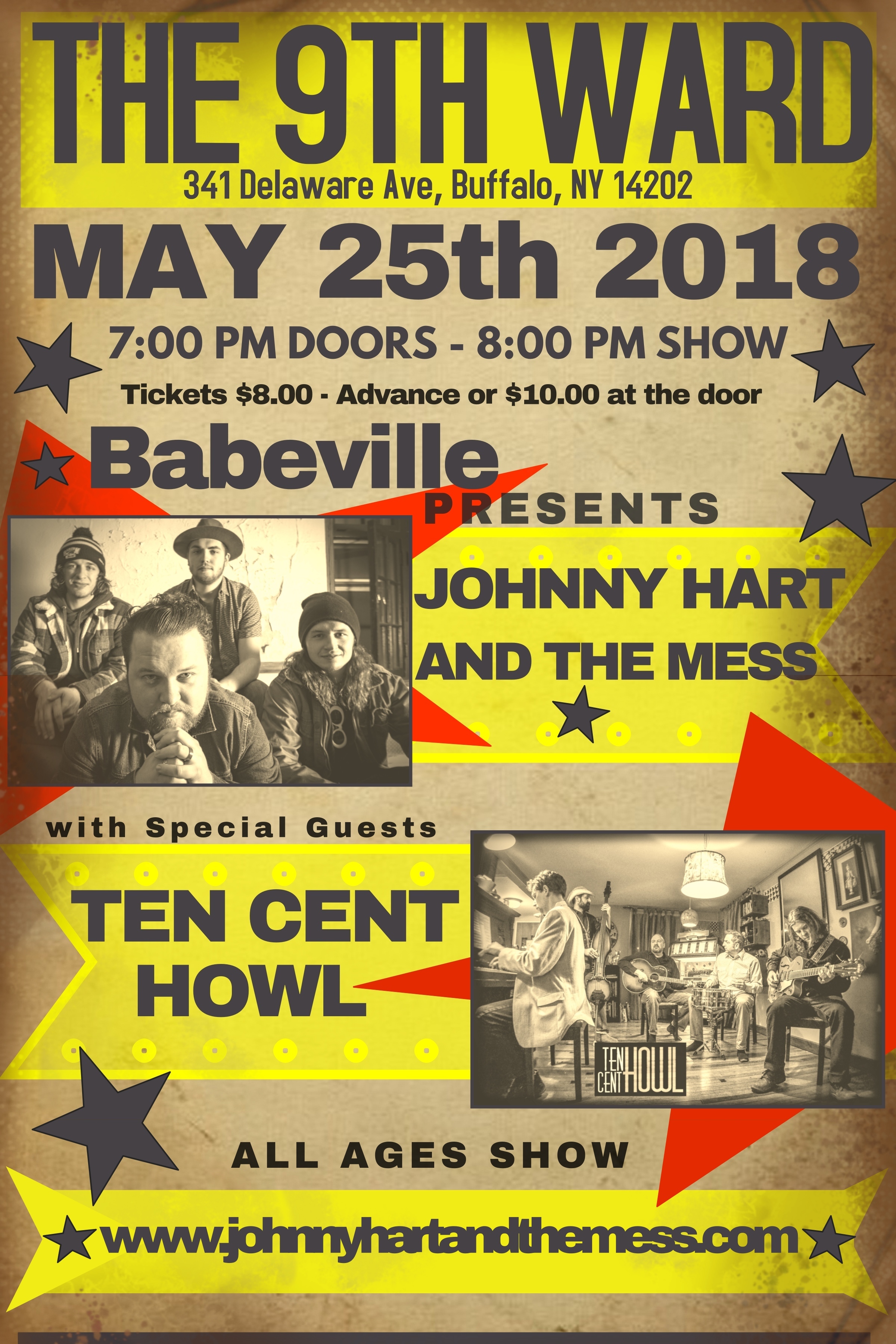 Johnny Hart and the Mess and Ten Cent Howl