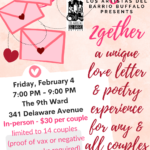 2gether:  A Unique Valentine's Day Love Letter & Poetry Experience with LAdB's Julio Montalvo Valentin