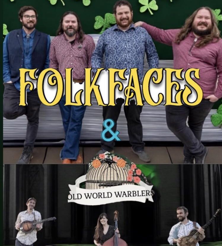 Folkfaces & Old World Warblers at Babeville Parade Day