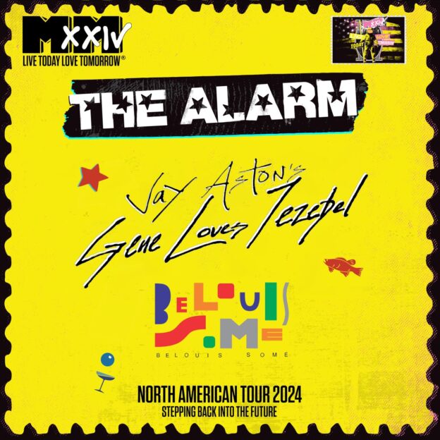 POSTPONED, new date TBD The Alarm, Jay Aston's Gene Loves Jezebel & Belouis Some