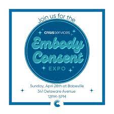 Embody Consent Expo: A fundraiser to support Crisis Services