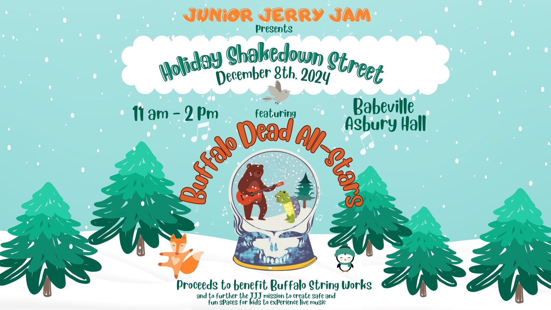 Junior Jerry Jam Holiday Market Shakedown Street with Buffalo Dead All-Stars