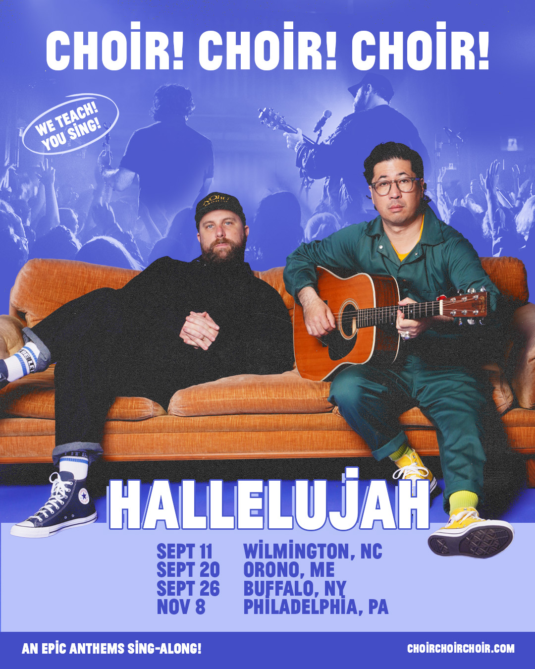 Choir! Choir! Choir! presents: "Hallelujah" An EPIC Anthems Sing-Along!