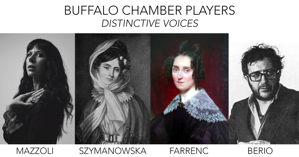 Buffalo Chamber Players presents "Distinctive Voices"