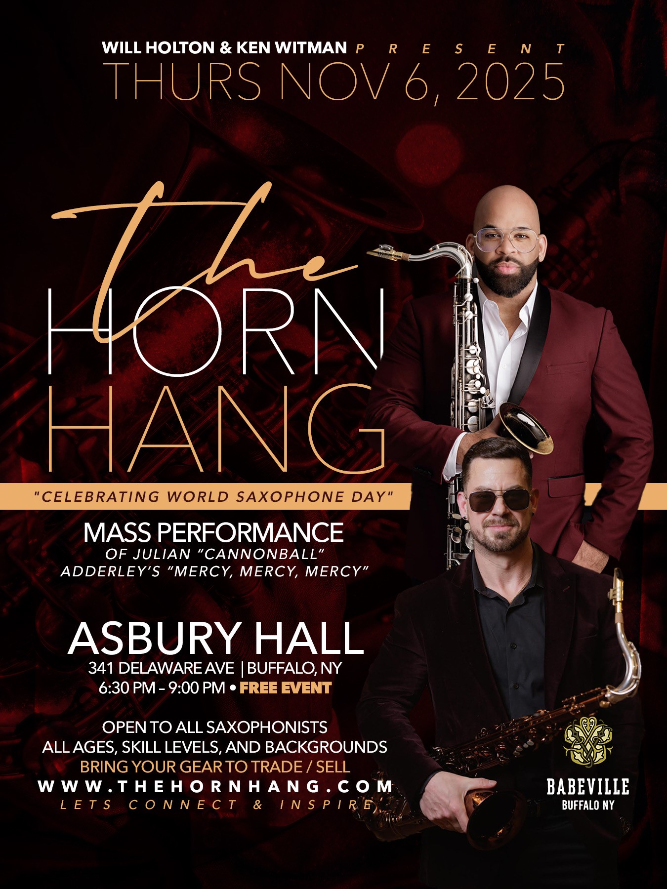 The Horn Hang - Celebrating World Saxophone Day