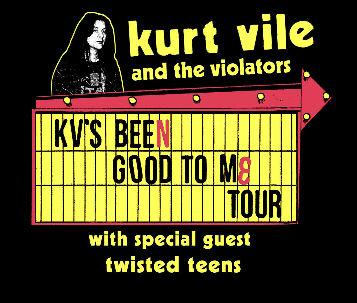Kurt Vile & The Violators w/ Twisted Teens